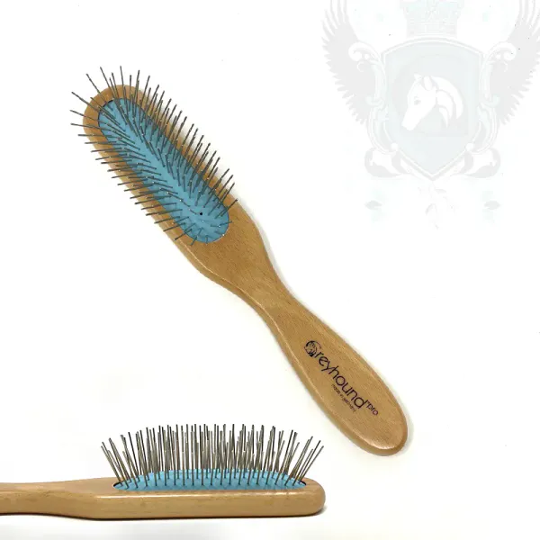 Greyhound piggbørste 27 mm rektangulær