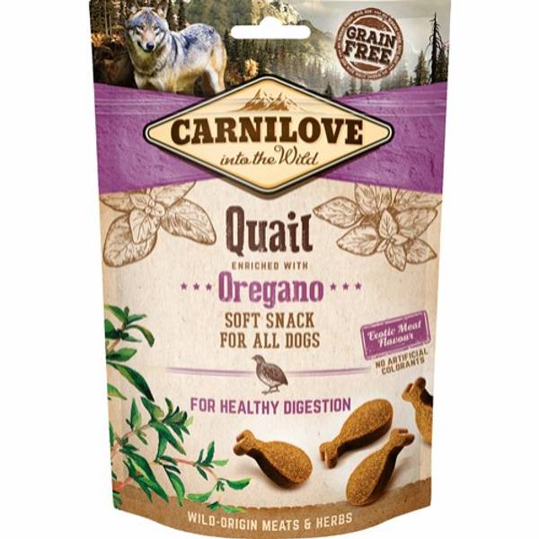 Carnilove godbiter med  vaktel og dill